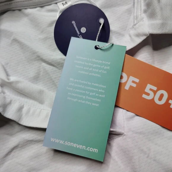 Lot 3 Basic Top Tees 2 Universal Thread White& Black 1 Soneven Golf White Sz M - Picture 10 of 15